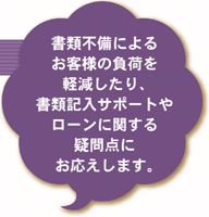 ���ޕs���ɂ�邨�q�l�̕��S���y��������A���ދL���̃T�|�[�g�⃍�[���Ɋւ���^��_�Ɍ䉞�����܂��B